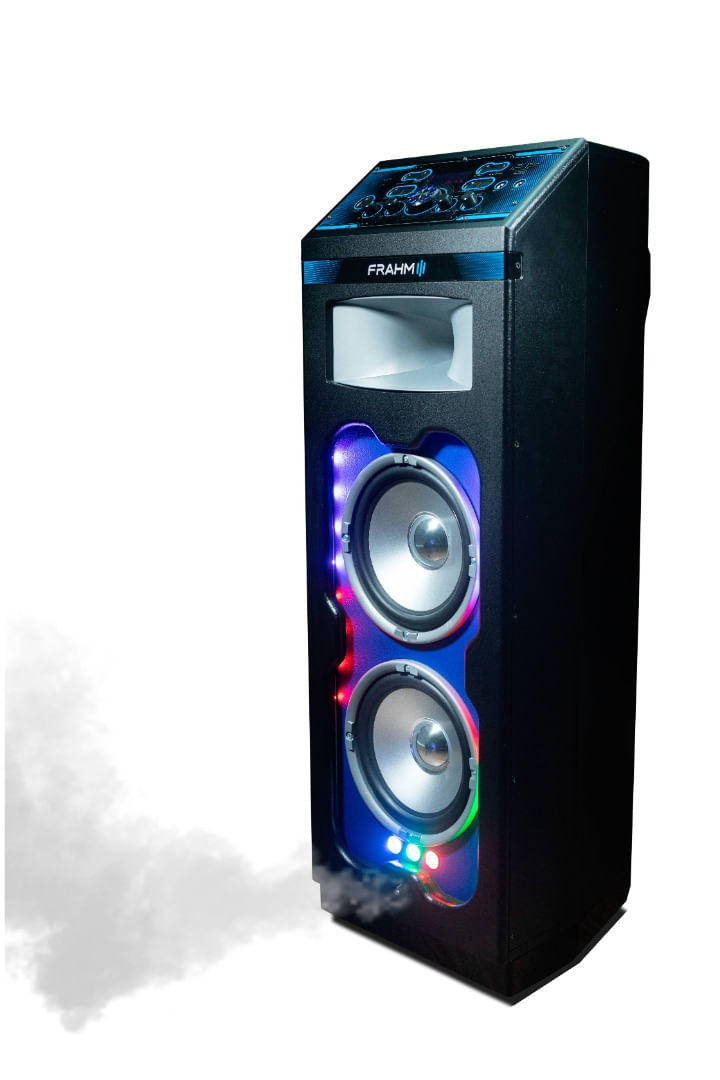 Caixa De Som Torre Effect Frahm Amplificada 1000w