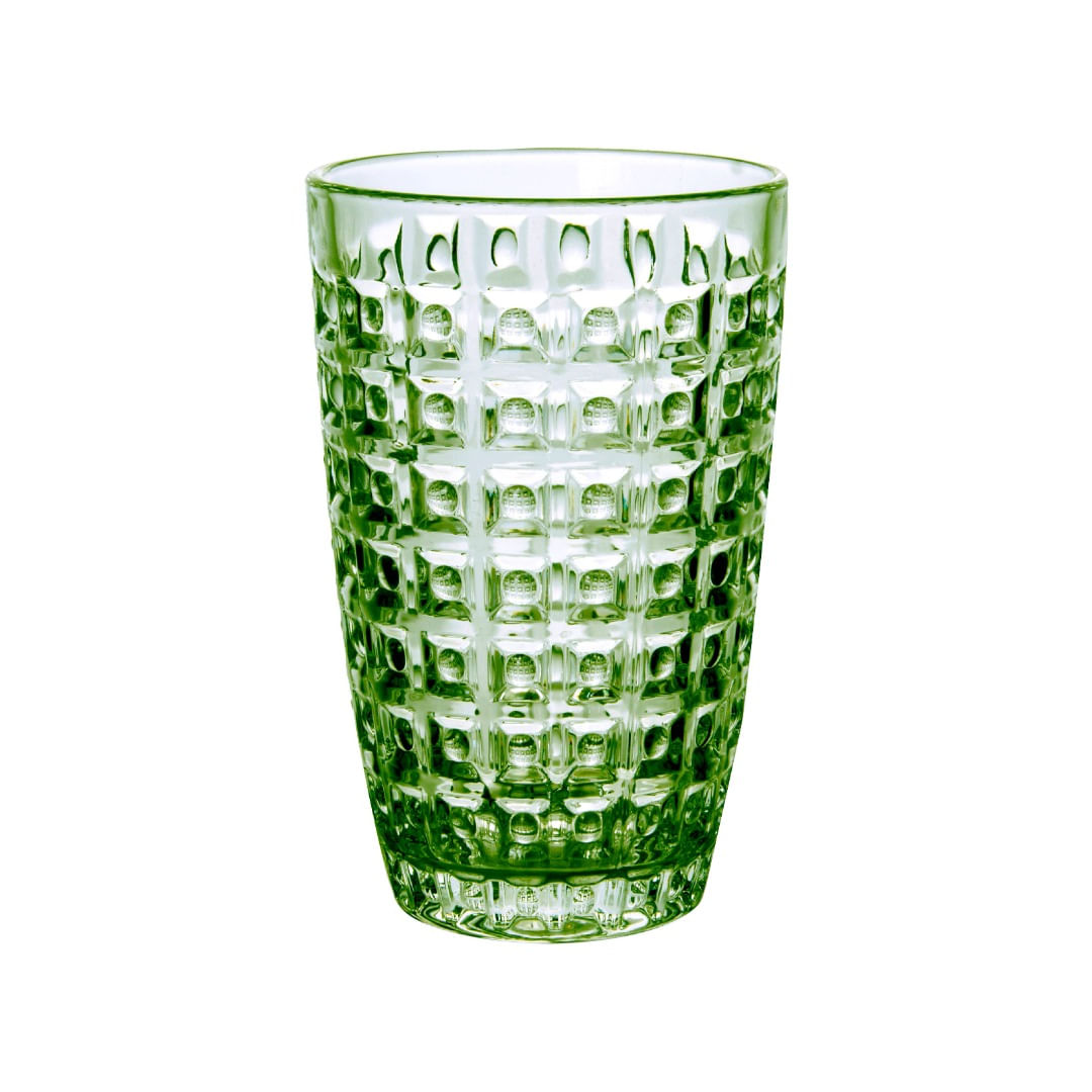 Copo Chevalier em vidro 355ml A13cm cor verde