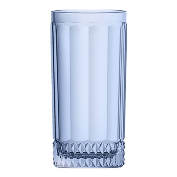 Copo-alto-Splendor-em-vidro-360ml-A15cm-cor-azul-luster