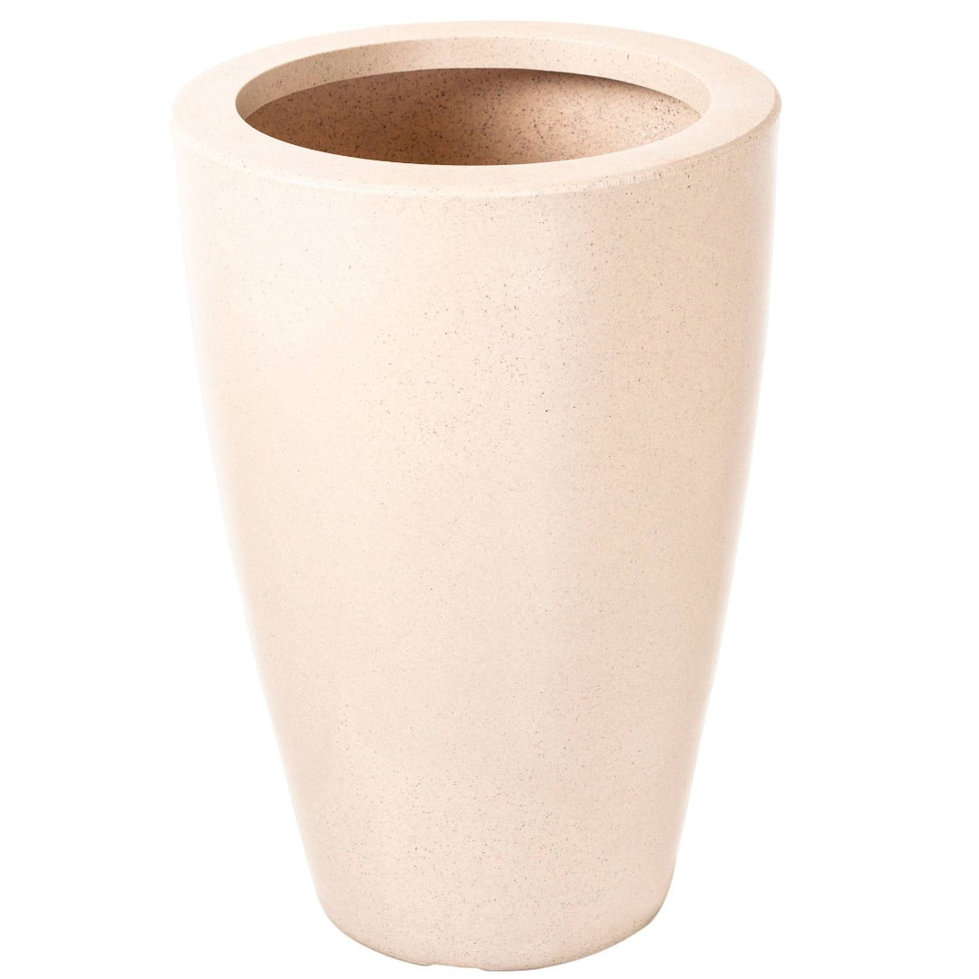 Vaso Cone Liso 55 Areia