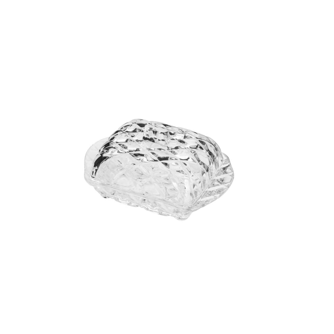 Manteigueira Lyor Deli Diamond de Cristal 17cm