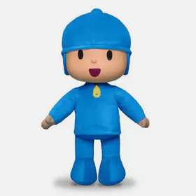 BONECO DE PELUCIA E VINIL POCOYO