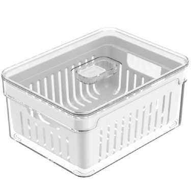 ORGANIZADOR-CLEAR-FRESH-COM-CESTO-22-LITROS