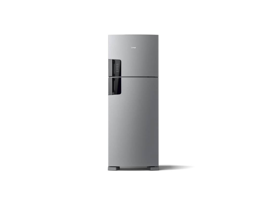 Refrigerador Consul Frost Free Duplex com Espaço Flex e Painel Eletrônico Externo 451 litros cor Inox - CRM56FK