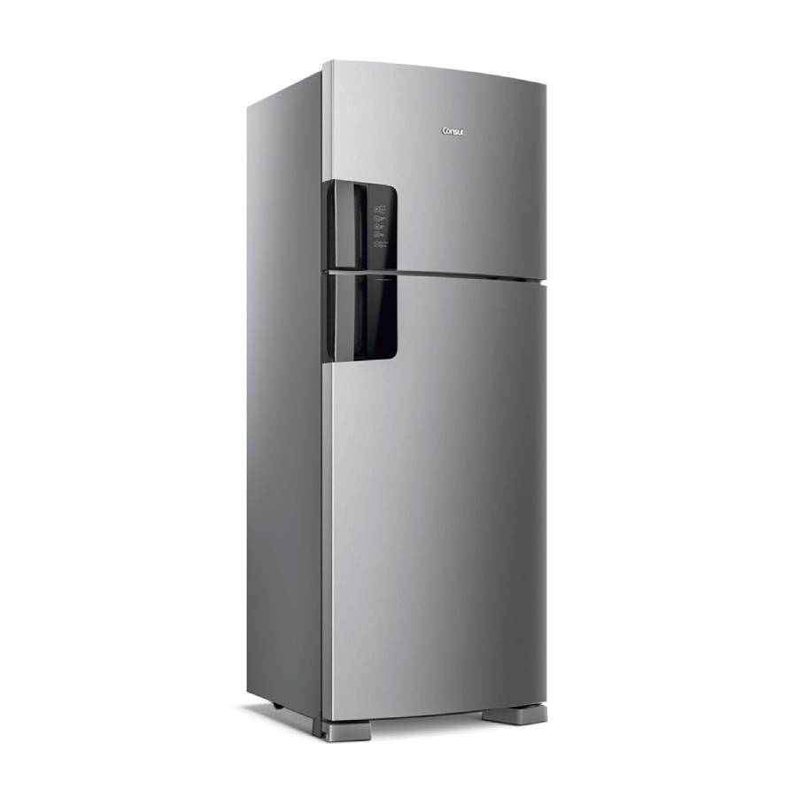 Refrigerador-Consul-Frost-Free-Duplex-com-Espaco-Flex-e-Painel-Eletronico-Externo-451-litros-cor-Inox---CRM56FK