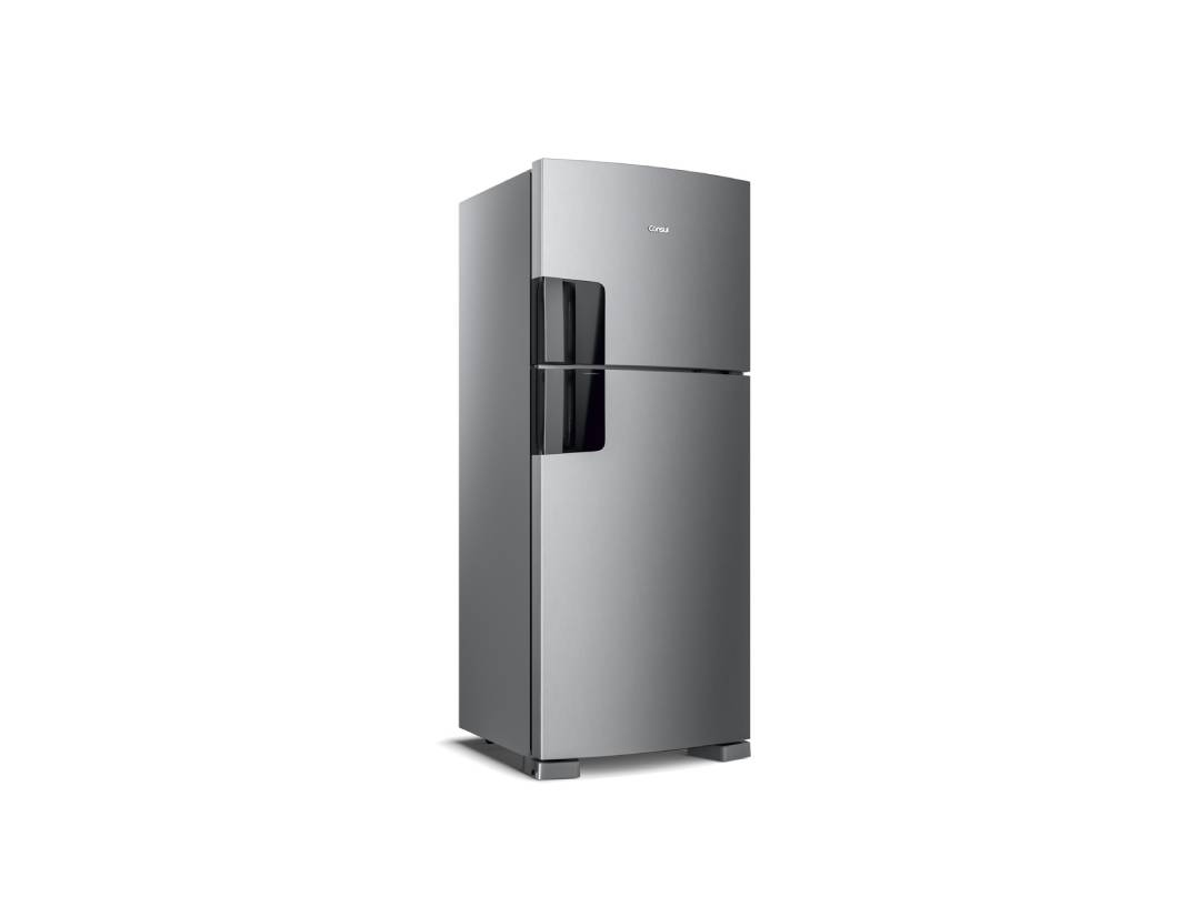Refrigerador Consul Frost Free Duplex com Espaço Flex e Controle Interno de Temperatura 410 litros cor Inox - CRM50FK