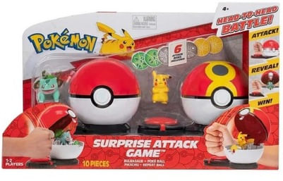 POKEMON POKE BOLA ATAQUE C PIKACHU E BUB