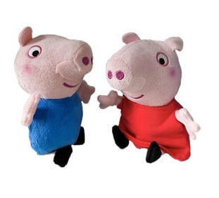 PELUCIA PEPPA E GEORGE PIG 6