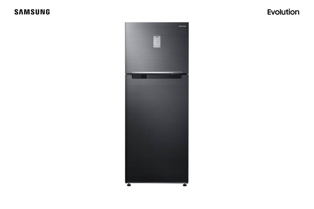 REFRIGERADOR Samsung Evolution Duplex 440L Black Look RT43 com POWERvolt Inverter