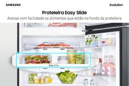 REFRIGERADOR-Samsung-Evolution-Duplex-440L-Black-Look-RT43-com-POWERvolt-Inverter
