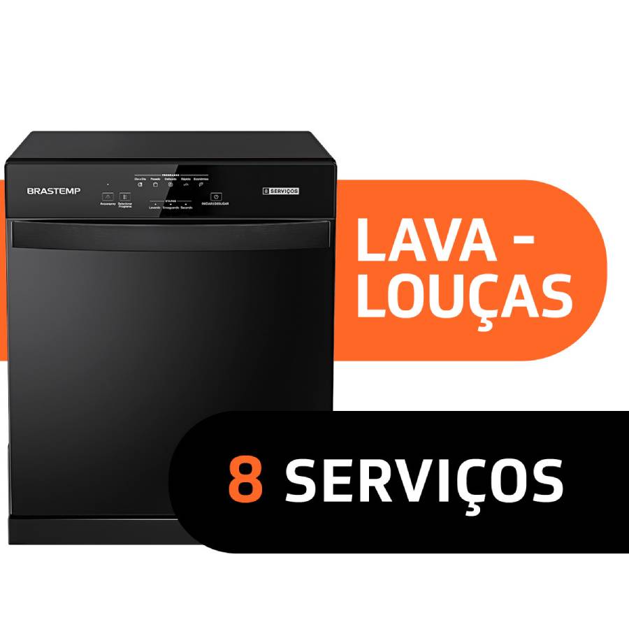 Lava-Loucas-Brastemp-8-Servicos-Preta-BLF08AE