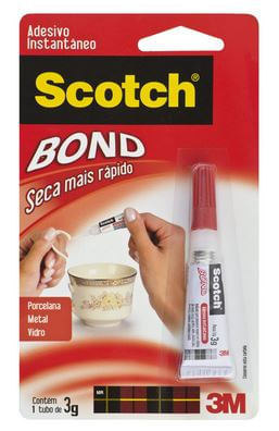 Adesivo Instantâneo 3M Scotch Bond 3 gramas