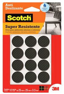 Protetor-Anti-Deslizante-Preto-Redondo-Scotch-M-25mmx25mmx35-12und