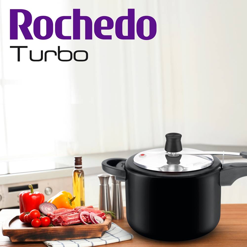 Panela-de-Pressao-Rochedo-Turbo-Revestida-Preta-4-5L-Fechamento-Interno