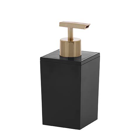 PORTA-SABONETE-LIQUIDO-PRETO-QUADRATTA