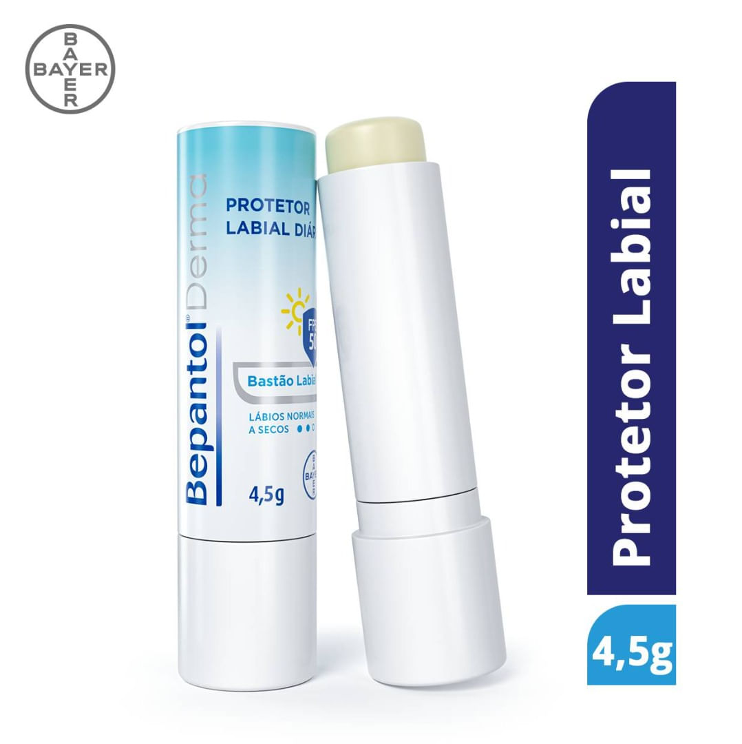 Bepantol Derma Protetor Labial Diário FPS 50, Bastão Labial