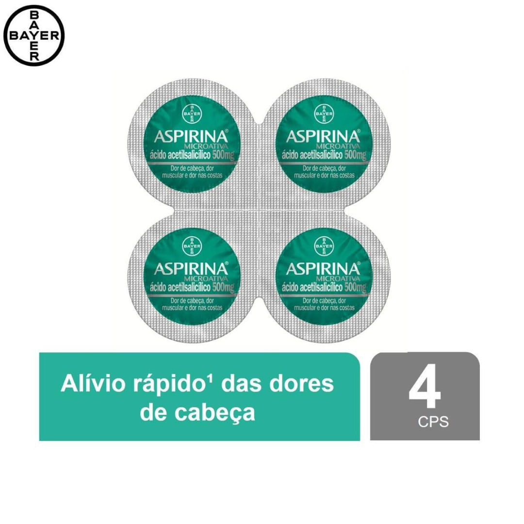 Aspirina-MicroAtiva-500mg-4-Comprimidos