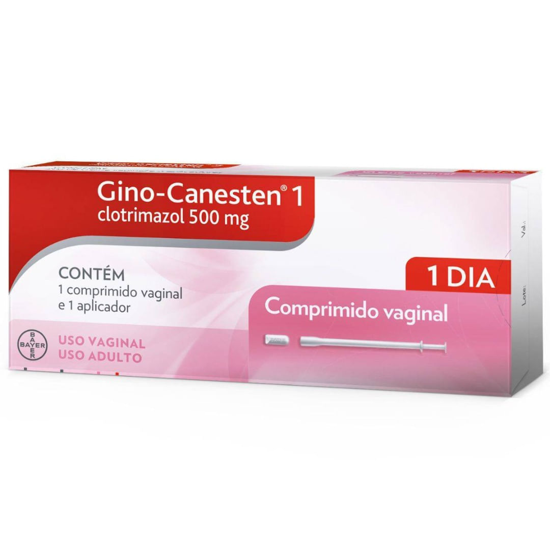 Tratamento da Candidíase Gino-Canesten Comprimido Vaginal  - 1 dia
