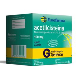 Acetilcisteina-100mg-Granulados-16-Envelopes-com-5g---Eurofarma-Generico