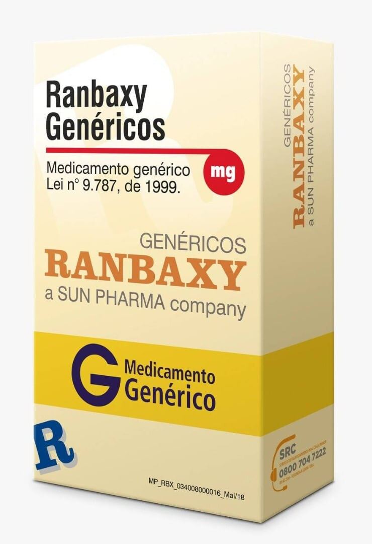 Divalproato Sódio 500mg 30 Comprimidos - Ranbaxy Genérico