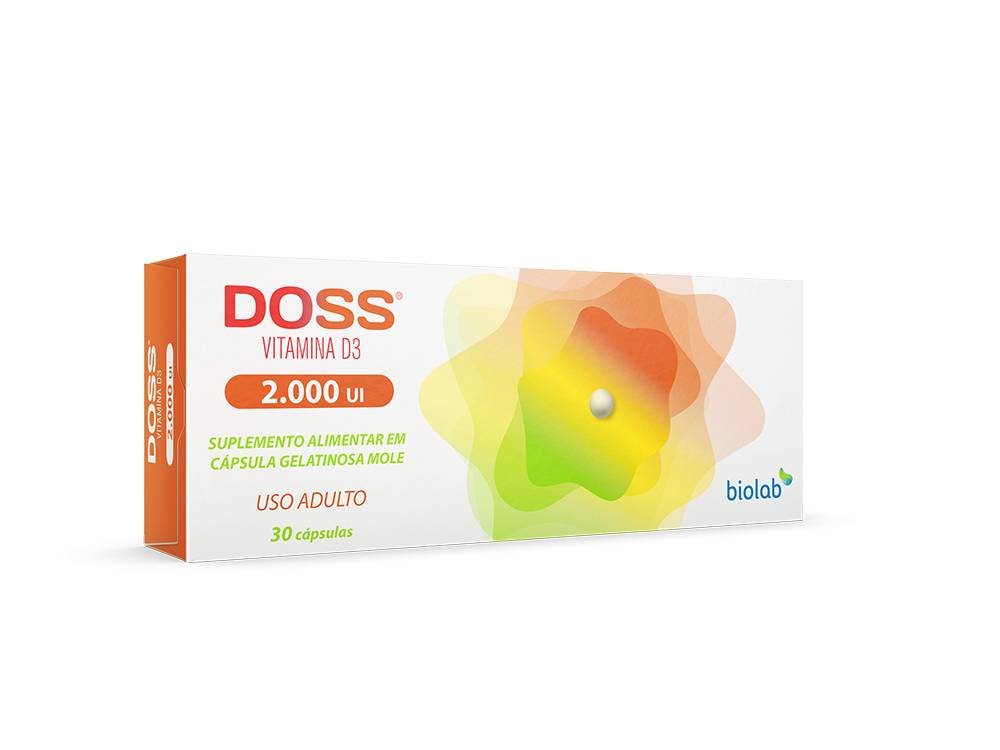 Doss D3 2,000UI 30 Cápsulas