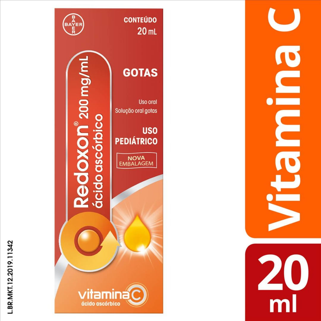 Redoxon Vitamina C para Bebês em Gotas 20ml