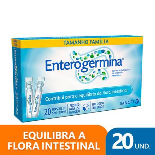 Enterogermina 20 Frascos 5ml