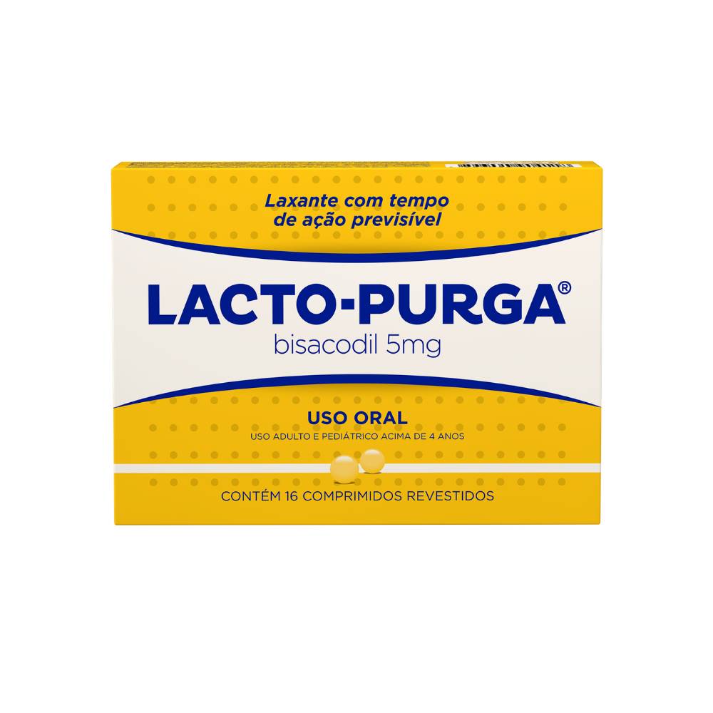 Lacto Purga 5mg 16 Comprimidos