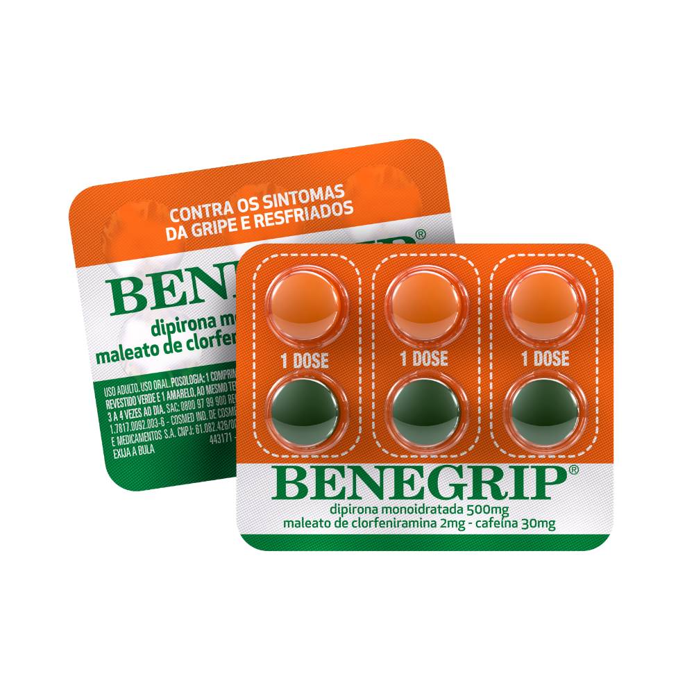 Benegrip 6 Comprimidos