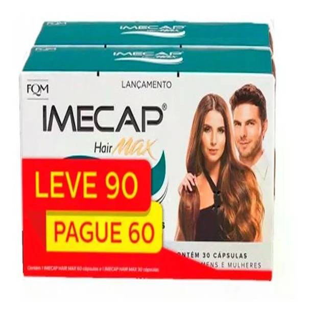 Imecap Hair Max 90 Cápsulas