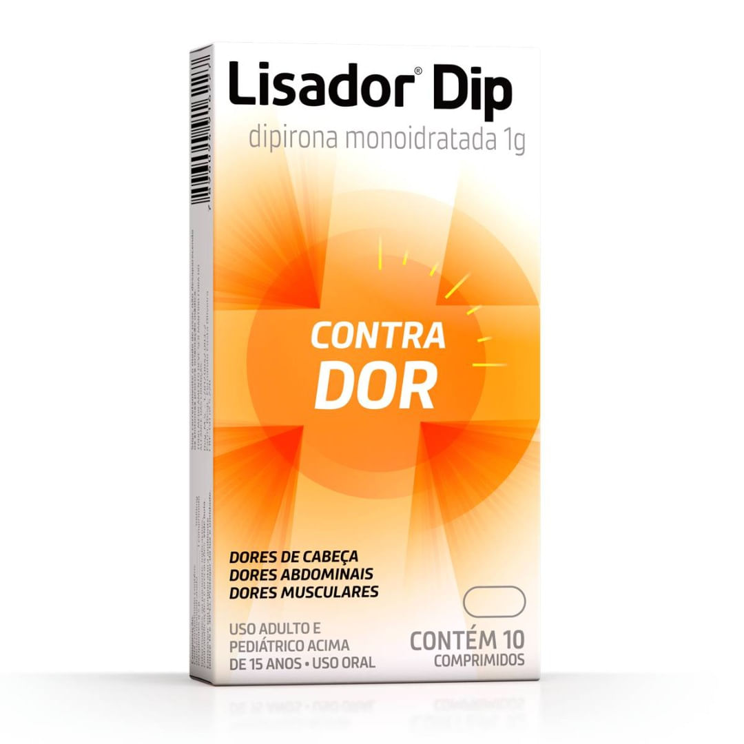 Lisador Dip 1g 4 Comprimidos