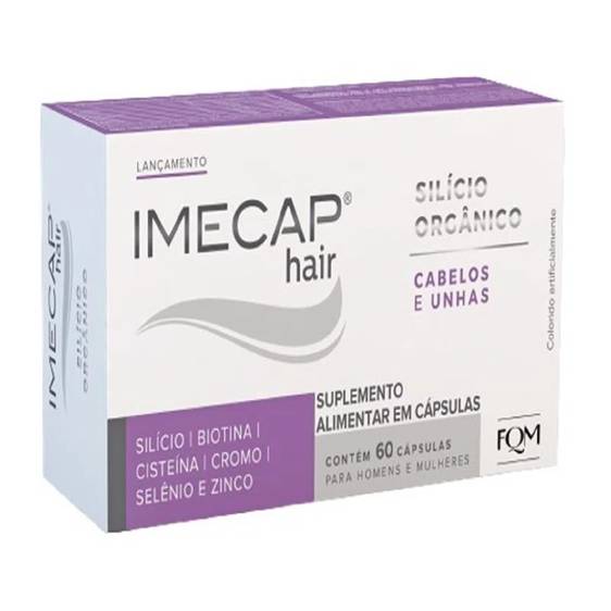 Imecap Hair Silíco Orgânico 60 Cápsulas