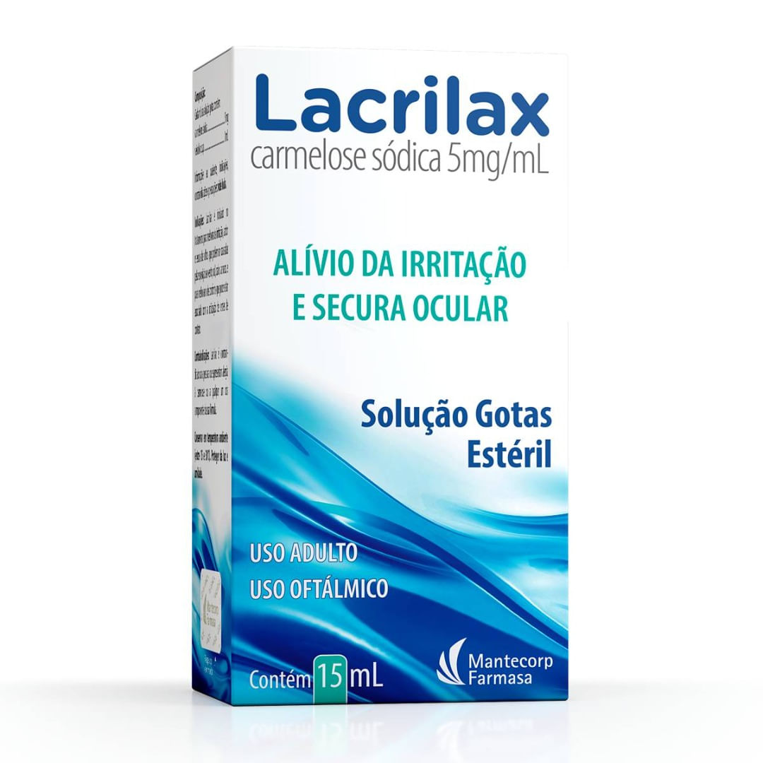 Lacrilax Solução Oftálmica 15ml