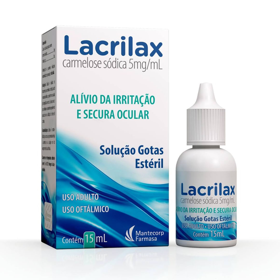 Lacrilax Solução Oftálmica 15ml