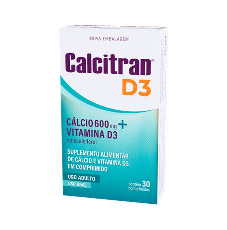 Calcitran D3 30 Comprimidos