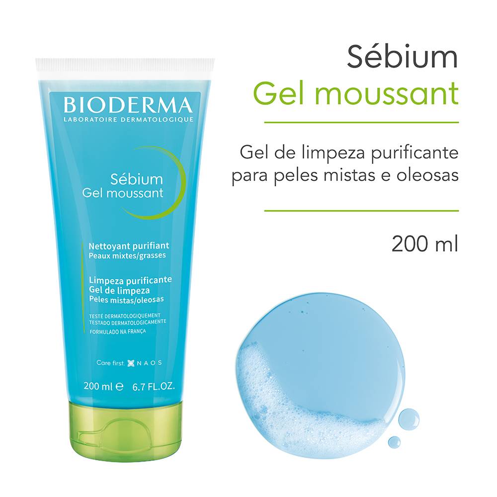 Sebium Gel Moussant 200ml