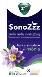Sonozzz Passiflora 8 Comprimidos