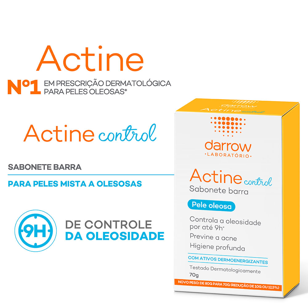 ACTINE CONTROL SAB BARRA 70G