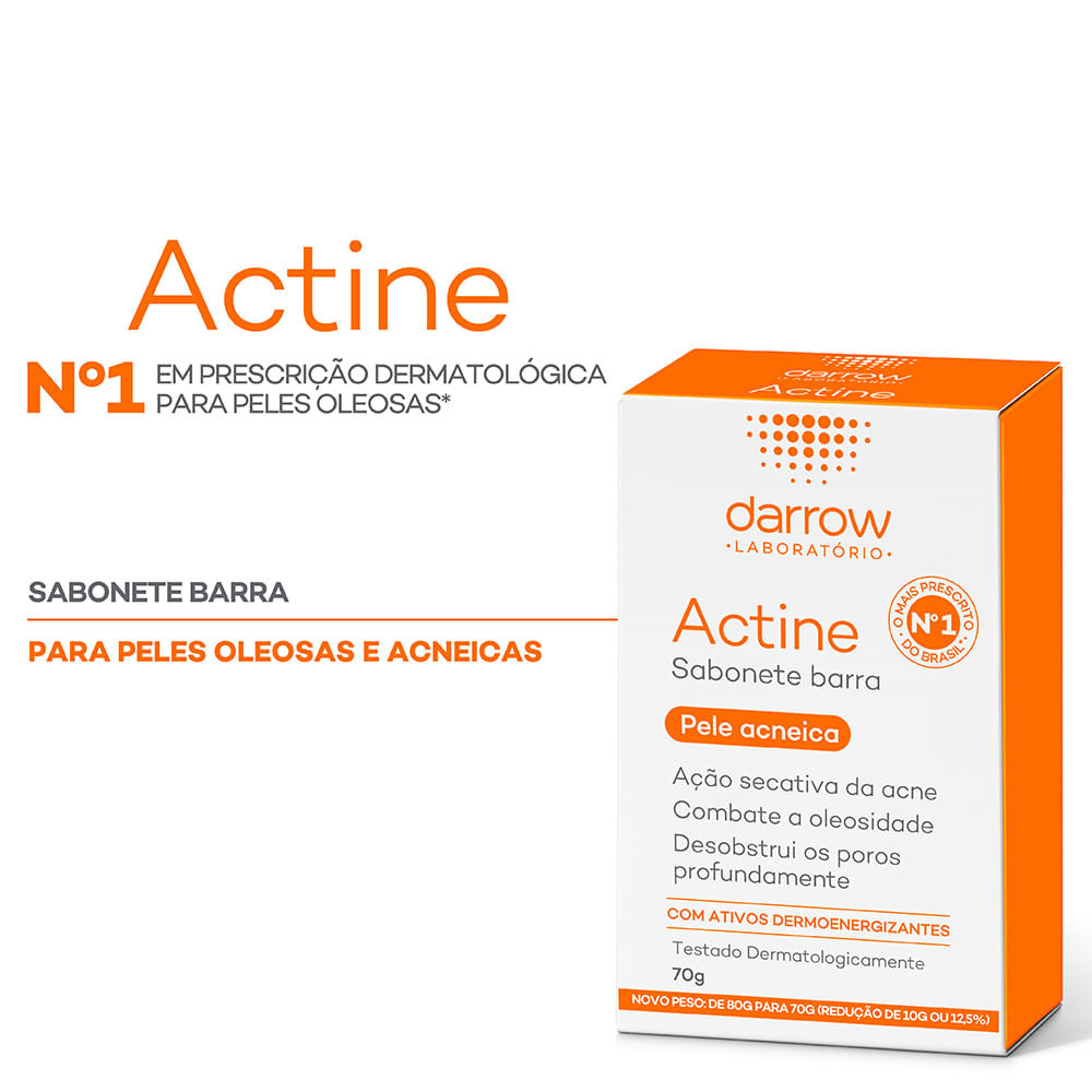 ACTINE SAB BARRA 70G