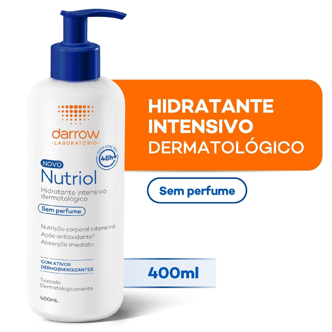 NUTRIOL LOCAO HIDRAT S/PERF 400ML