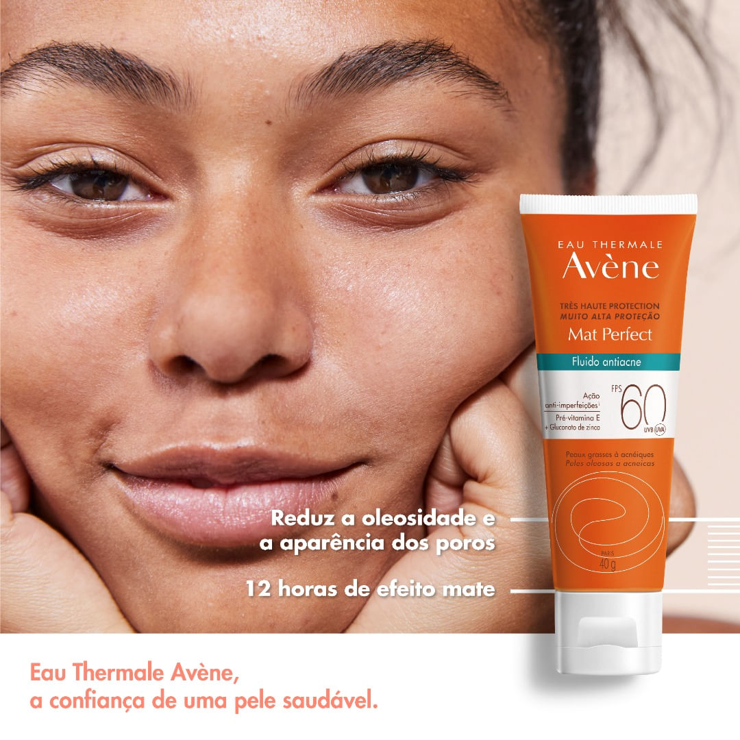 Protetor-Solar-Facial-Avene-Mat-Perfect-Fluido-Antiacne-FPS60-40ml