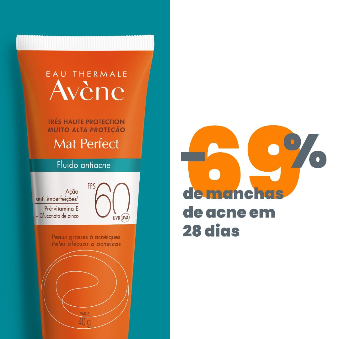 Protetor-Solar-Facial-Avene-Mat-Perfect-Fluido-Antiacne-FPS60-40ml