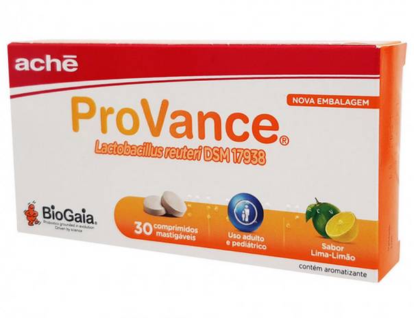 ProVance 30 Comprimidos Mastigáveis Sabor Lima-Limão