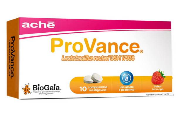 ProVance 10 Comprimidos Mastigáveis Sabor Morango
