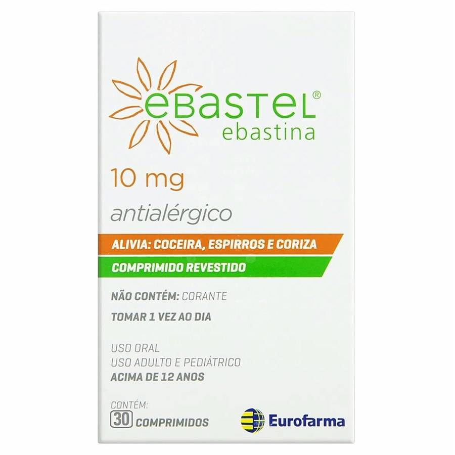Ebastel 10mg 30 Comprimidos