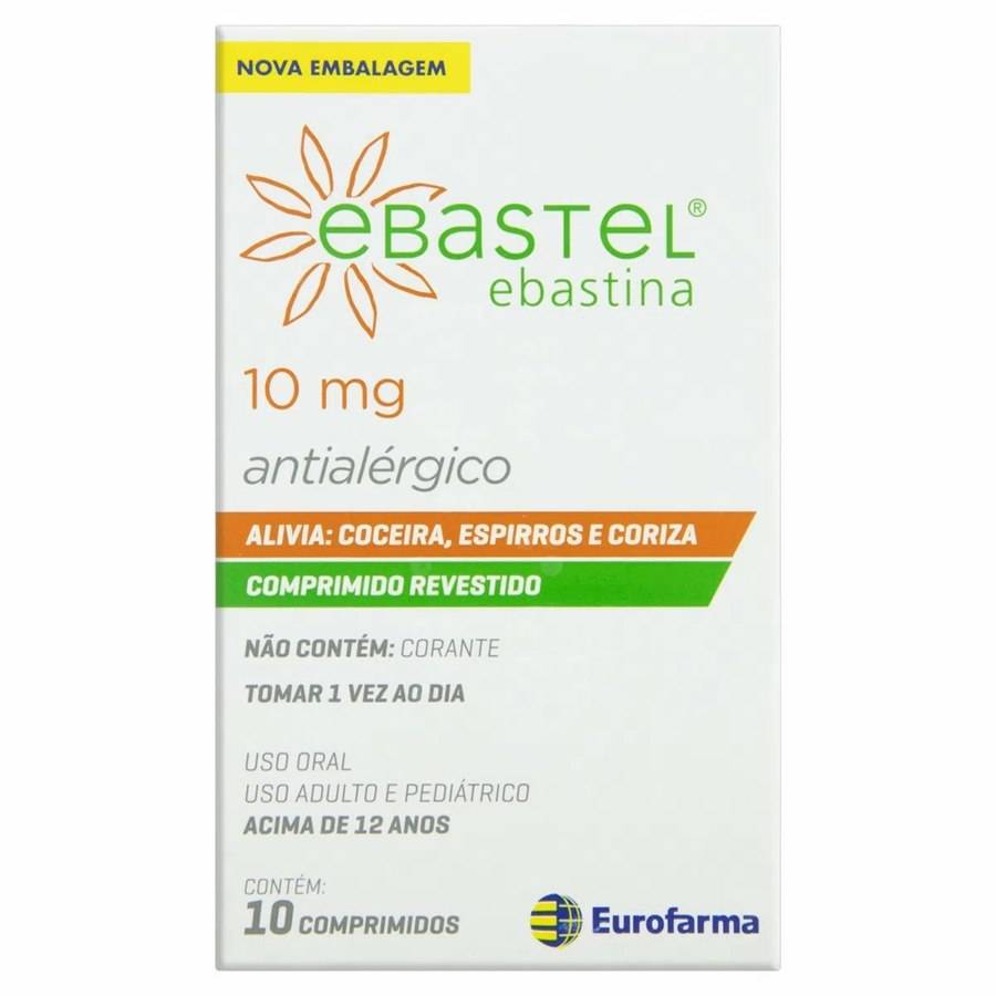 Ebastel 10mg 10 Comprimidos