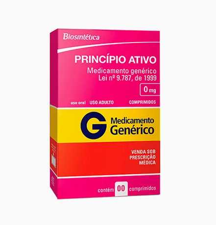 Nitrendipino 20mg 30 Comprimidos - Biosintética Genérico