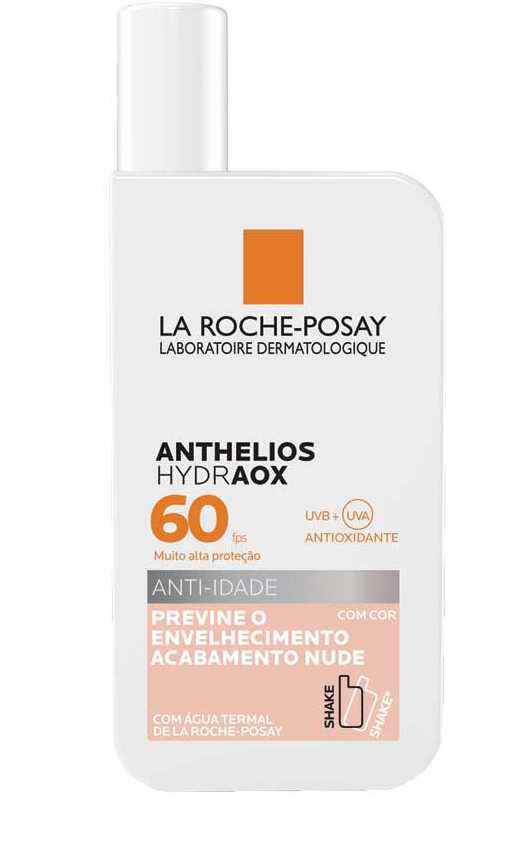 Protetor Solar Anthelios Hydraox Fps60  50g Com Cor