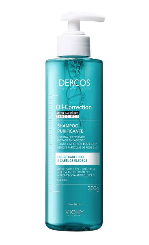 Dercos Shampoo 300g Oil Correction