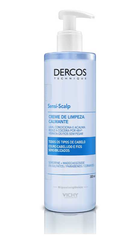 Dercos Creme Limpeza Sensi-Scalp 300ml